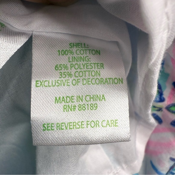 Lilly Pulitzer Girls Little Lilly Classic Maxi Multi Lilly's House EUC SIZE 3 - Picture 8 of 10